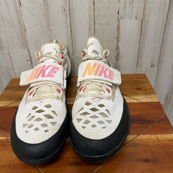 Nike Zoom Rotational 6 Track & Field Shoes White Women’s Size 9.5 - Picture 3 of 6